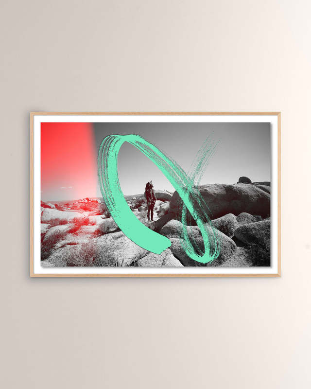 "Shape in Song" Framed Giclee Print by Coup D'Esprit